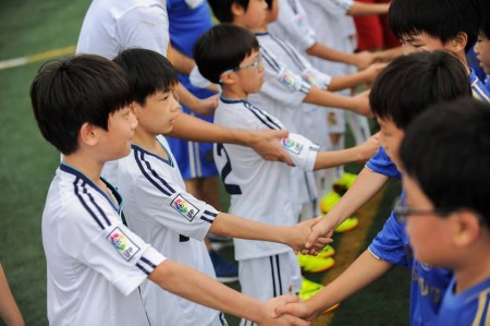 Shaking Hands After Match